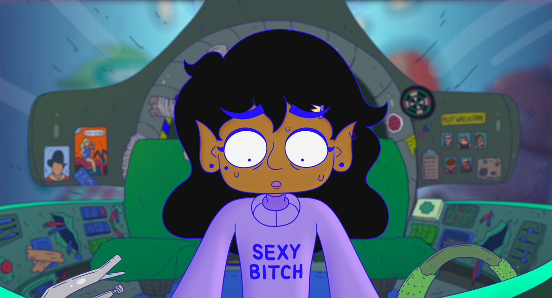 Lesbian Space Princess